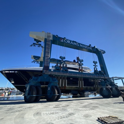 40M In 820 Marine Travel Lift