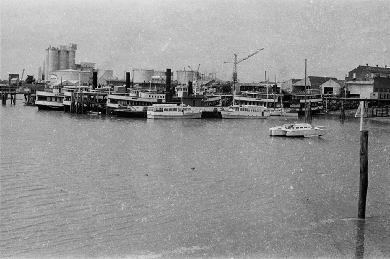 Ferries At Beumont Street Ferry Yard, 1967