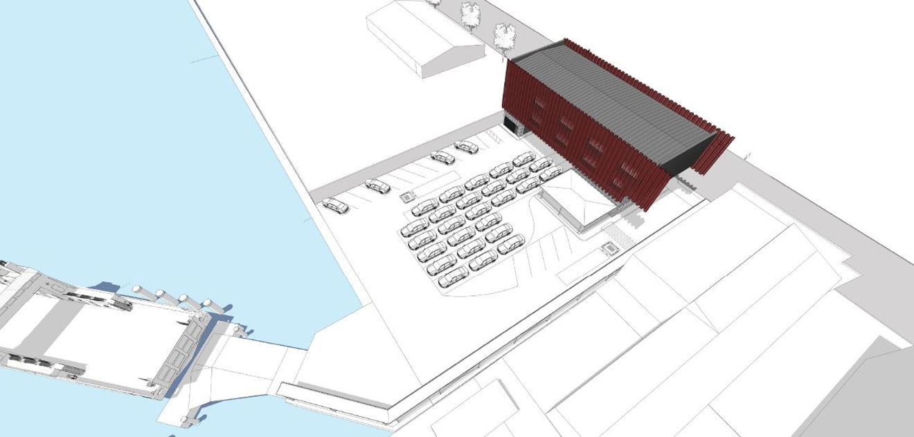 Sealink Render Aerial