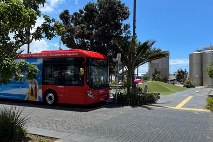 Link Bus In Silo Park